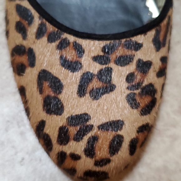 Leopard Print Fur C. Wonder Heels - Picture 2 of 5
